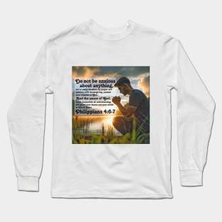 Philippians 4:6-7 Long Sleeve T-Shirt